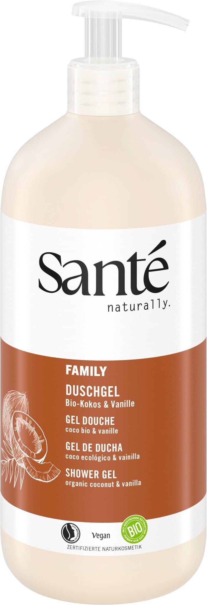 Sante Family Duschgel Kokos & Vanille