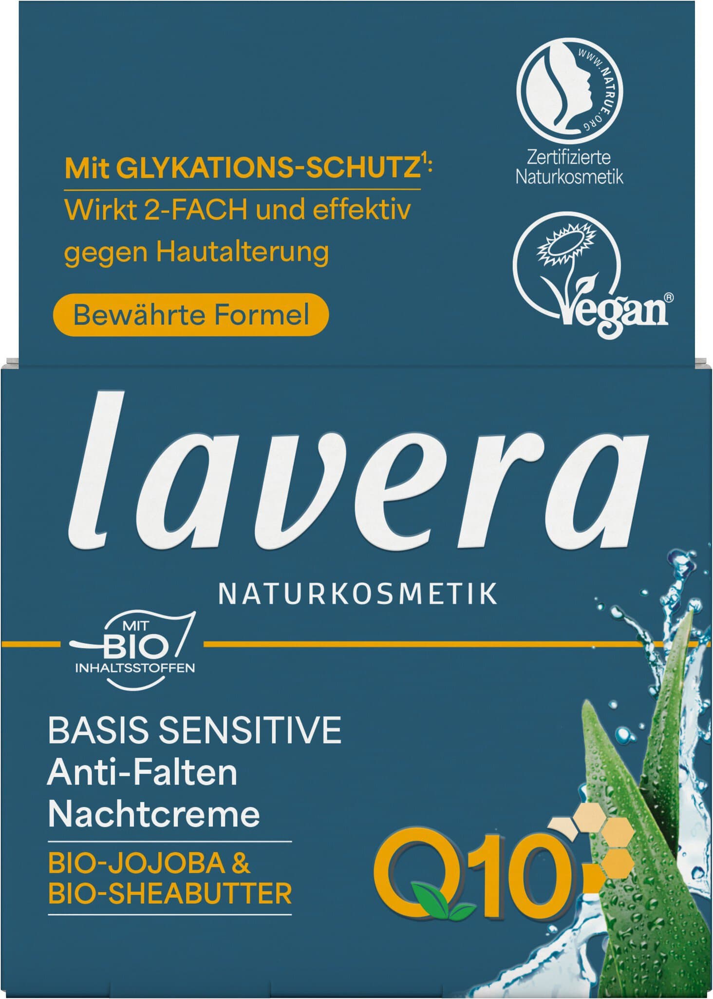 Lavera Basis Sensitiv Nachtcreme Q10