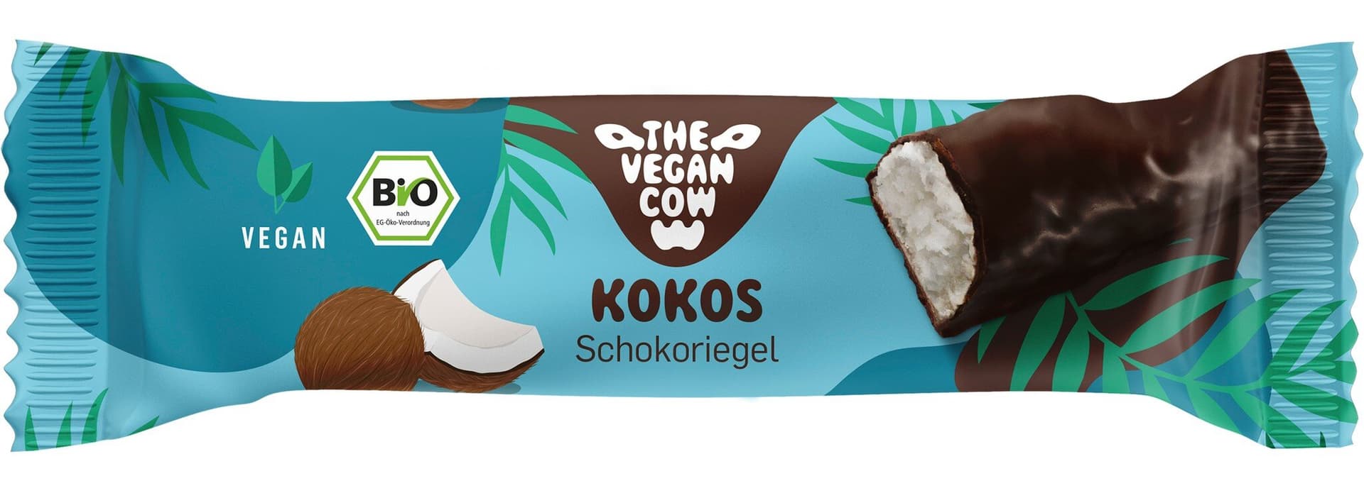 THE VEGAN COW Schokoriegel Kokos