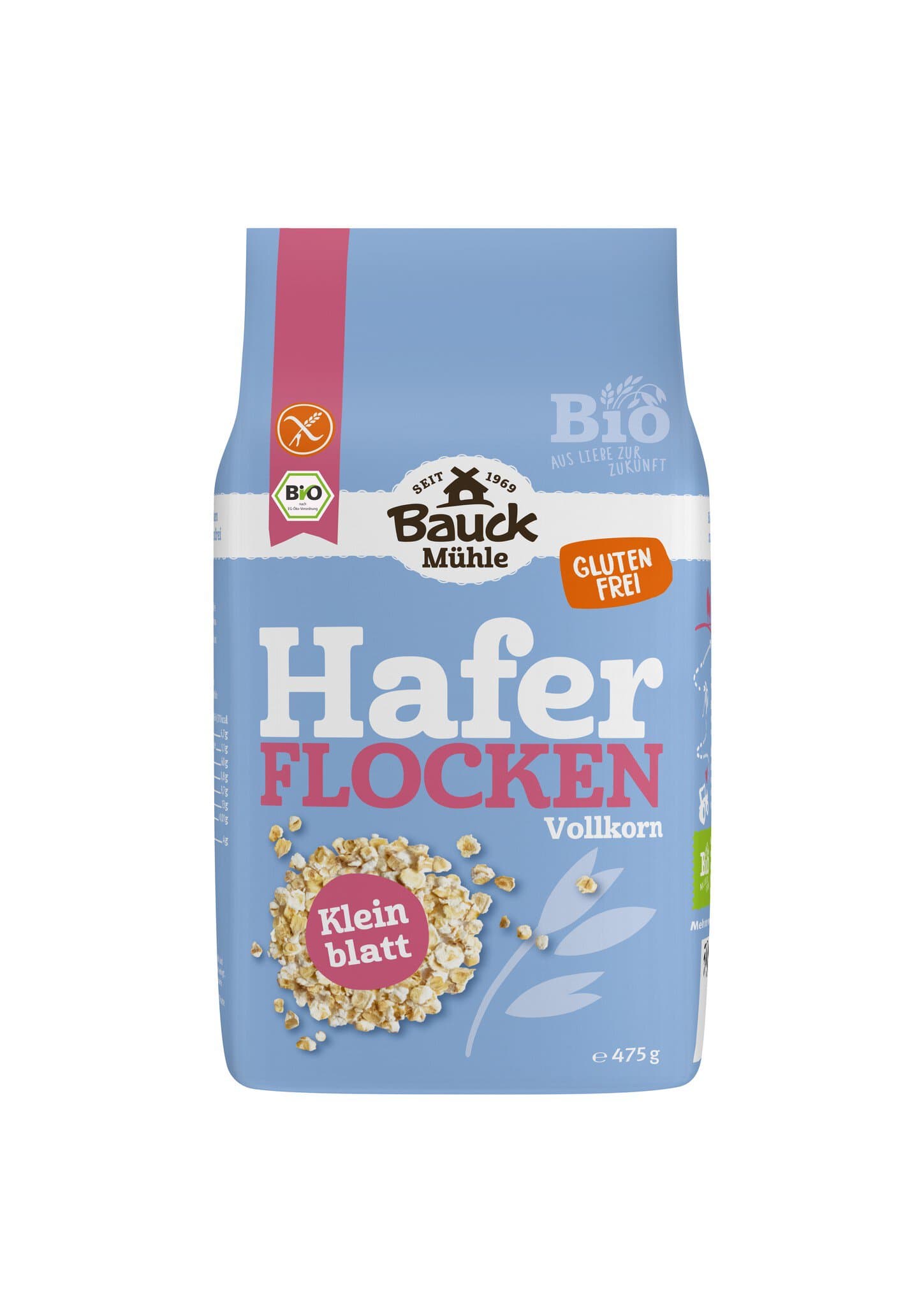 Bauckmühle Haferflocken Kleinblatt glutenfrei