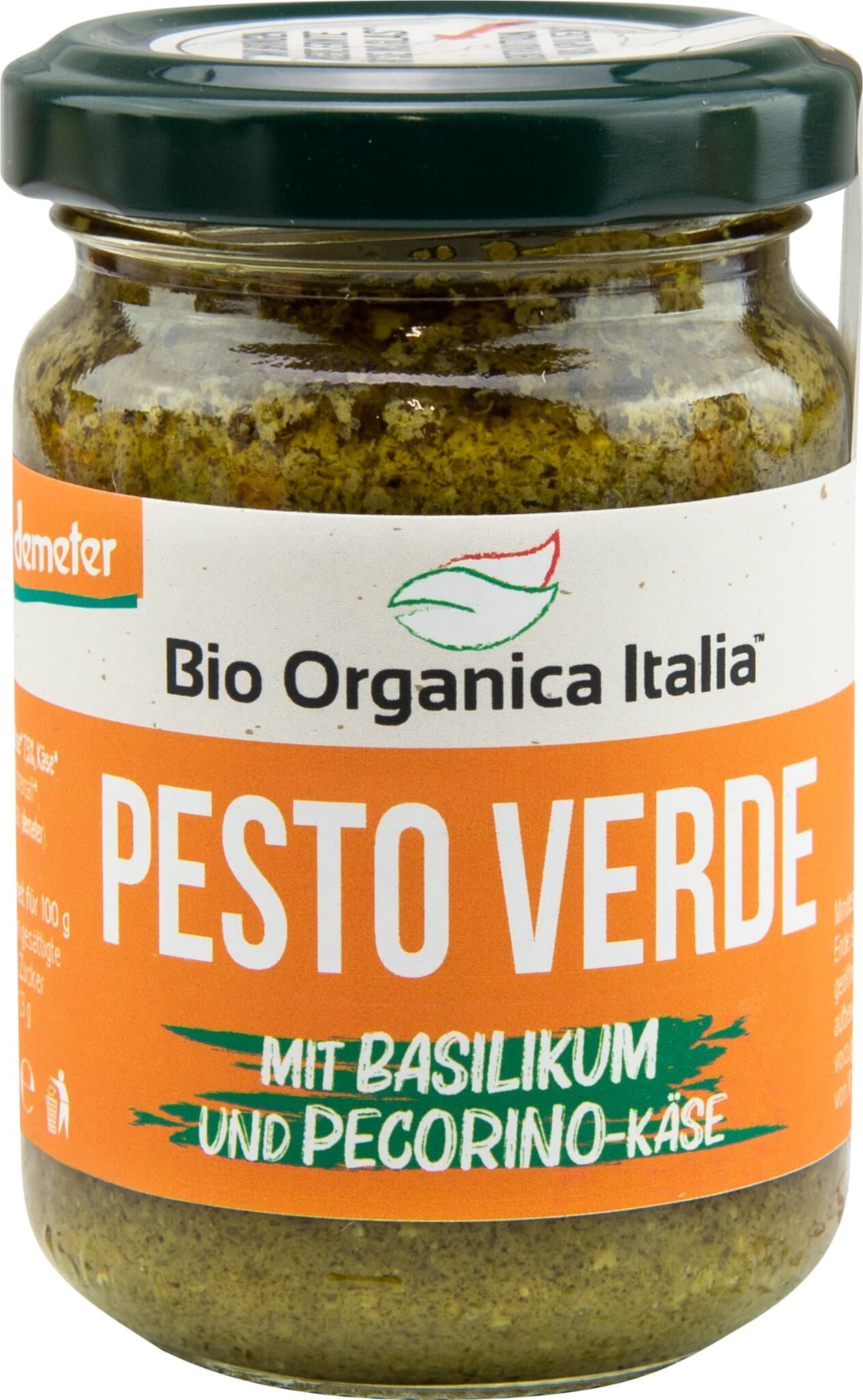 Bio Organica Italia Pesto Verde mit Pecorino