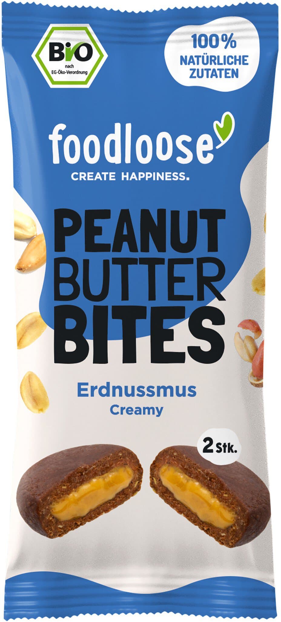 foodloose Peanutbutter Bites Erdnuss