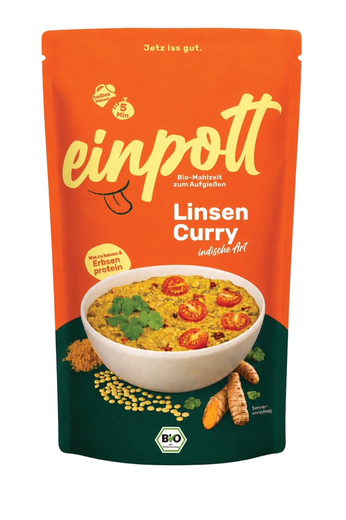 Einpott Linsencurry