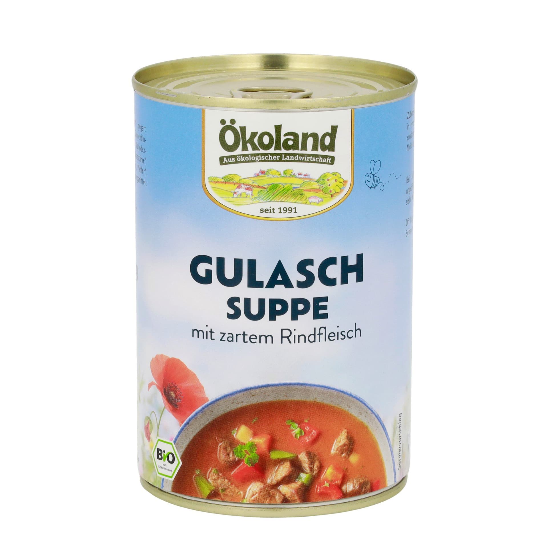 Ökoland Bio-Gulaschsuppe ungarische Art