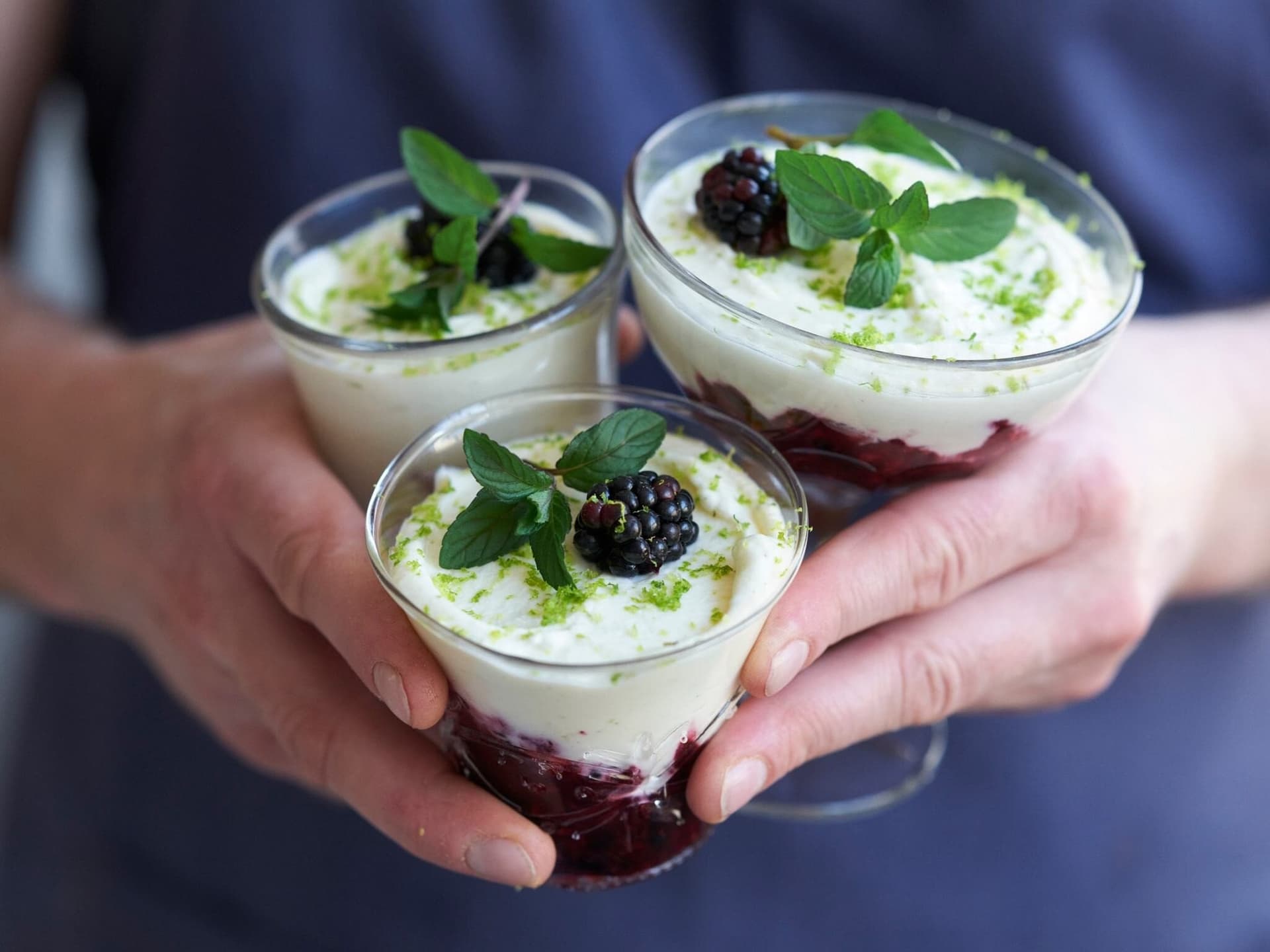 Limetten-Mascarpone-Creme