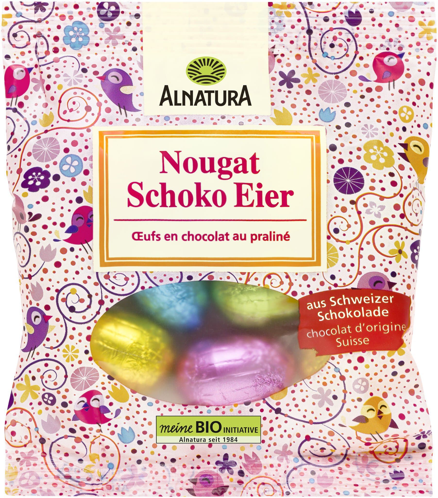Alnatura Nougat Schoko-Eier