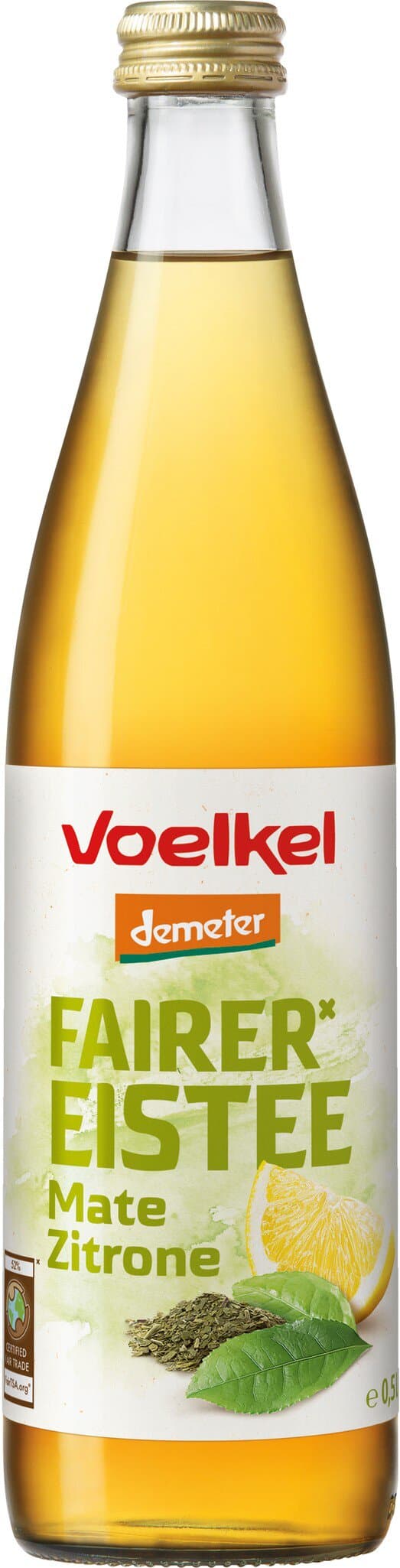 Voelkel Fairer Eistee Mate Zitrone