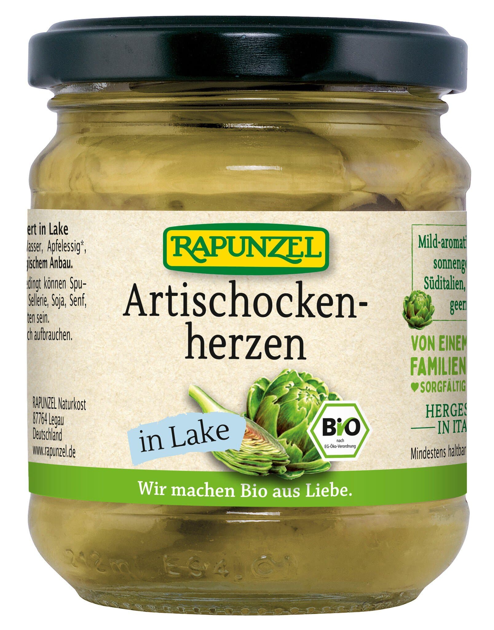 Rapunzel Artischocken geviertelt