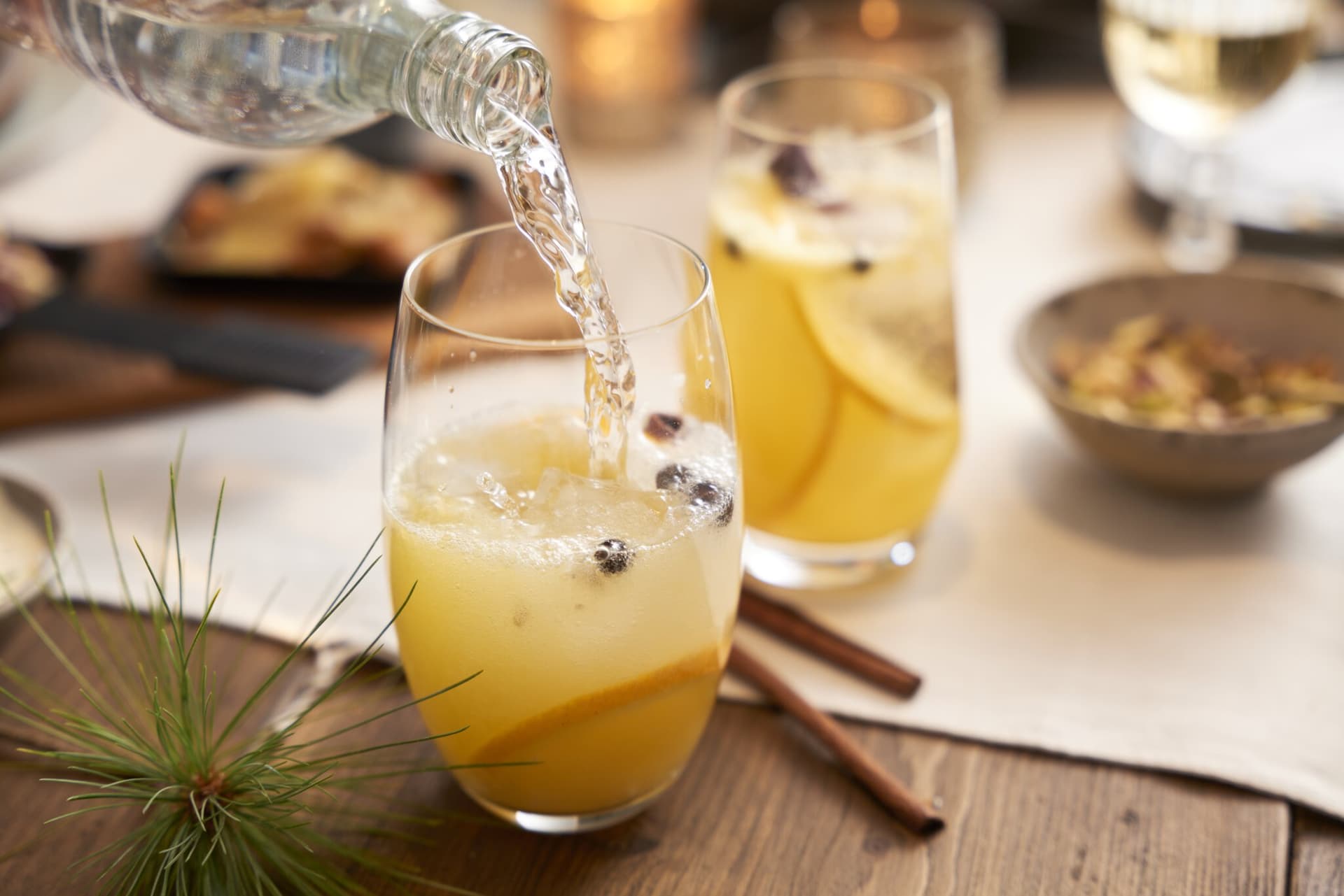 Orange-Zimt-Gin-Tonic