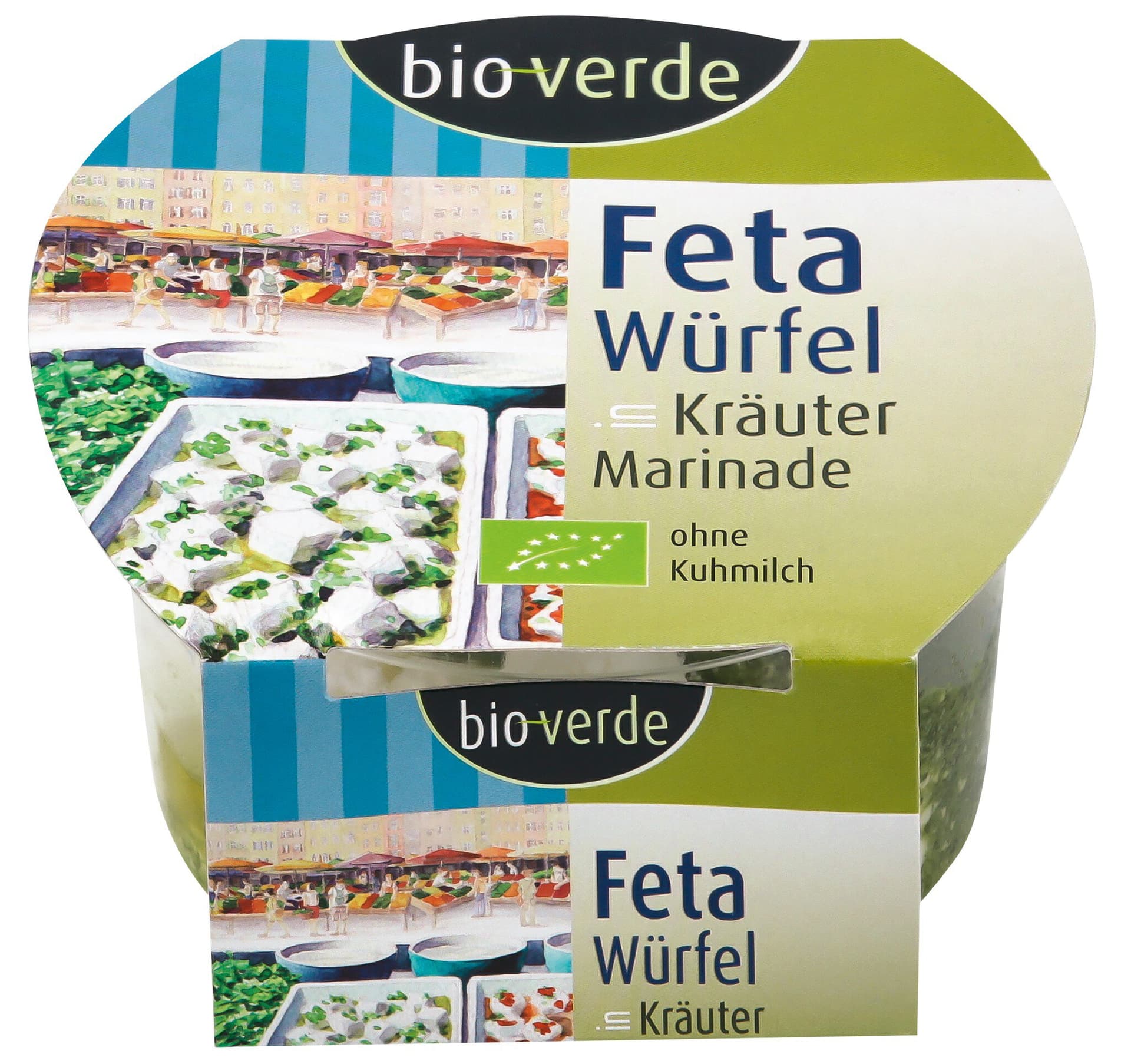 bio-verde Feta-Würfel Kräuter