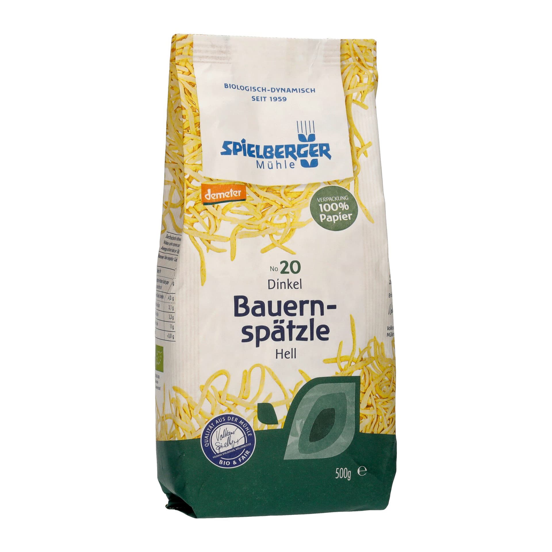 Spielberger Dinkel Bauernspätzle