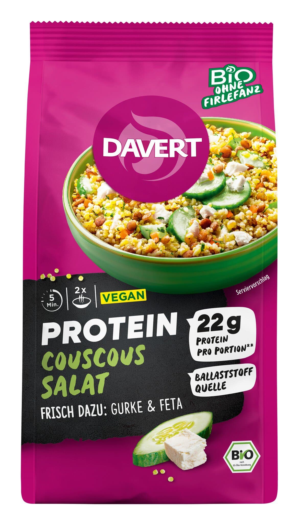 Davert Protein Couscous Salat