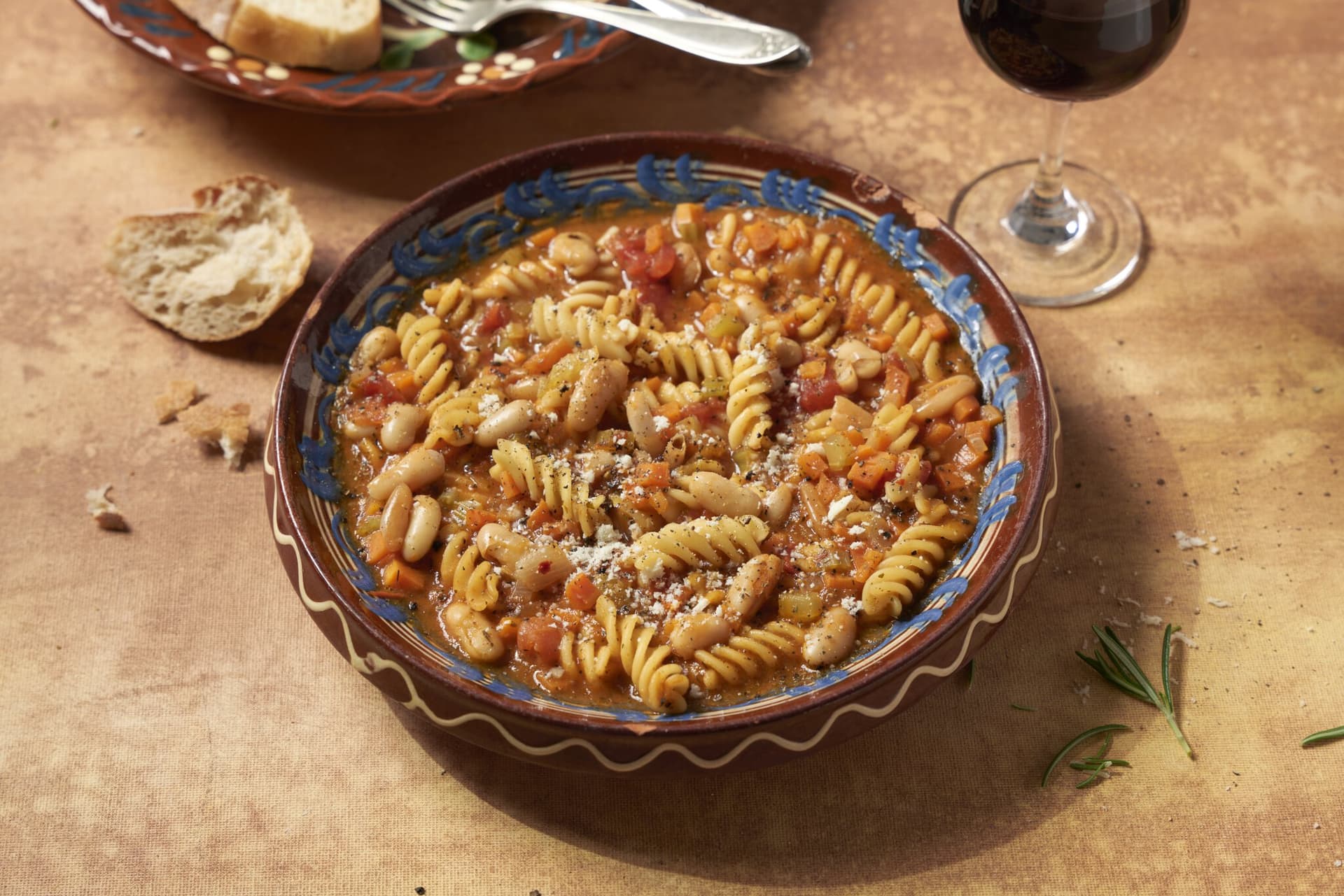 Fusilli e fagioli
