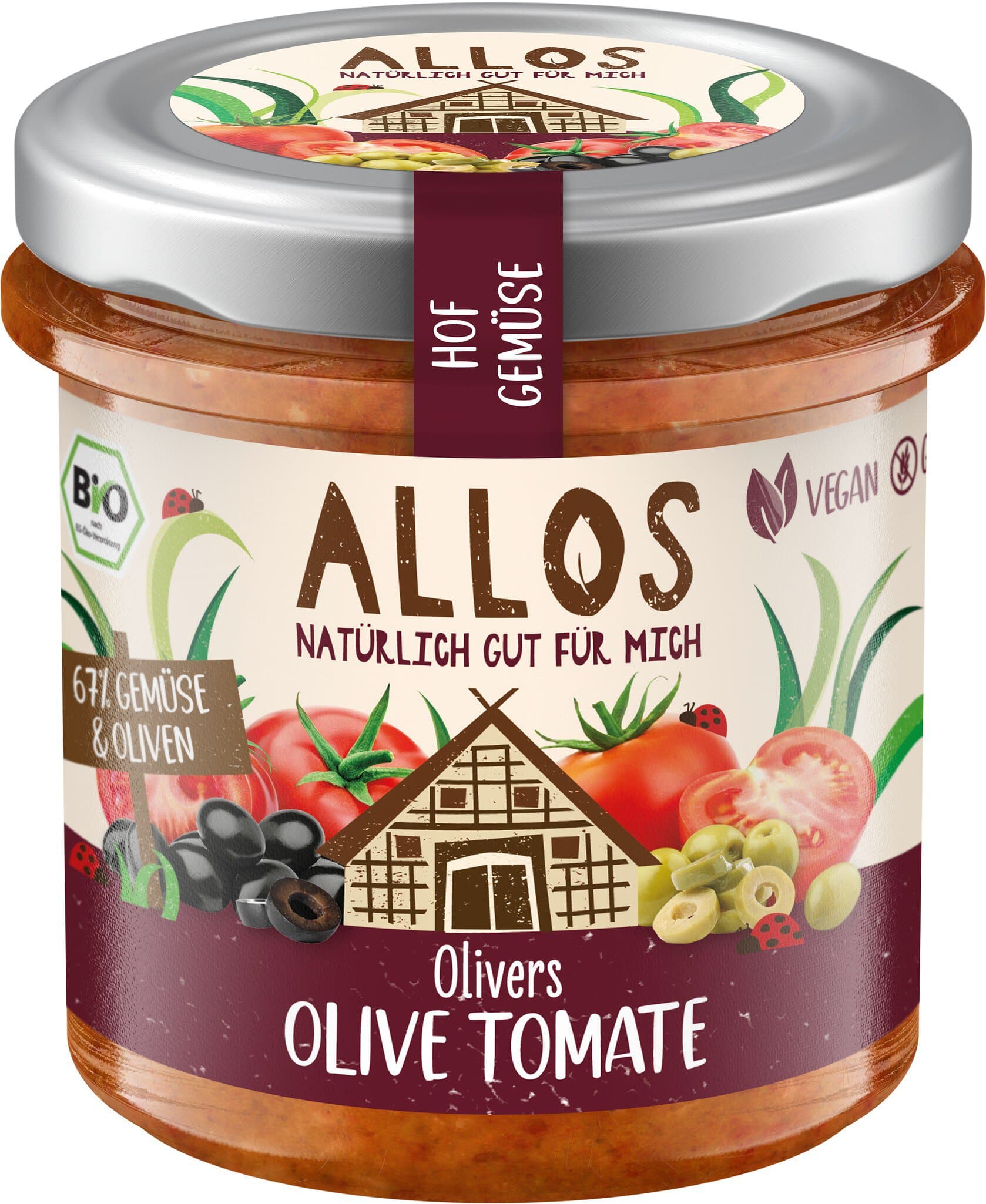 Allos Hofgemüse Olivers Olive Tomate