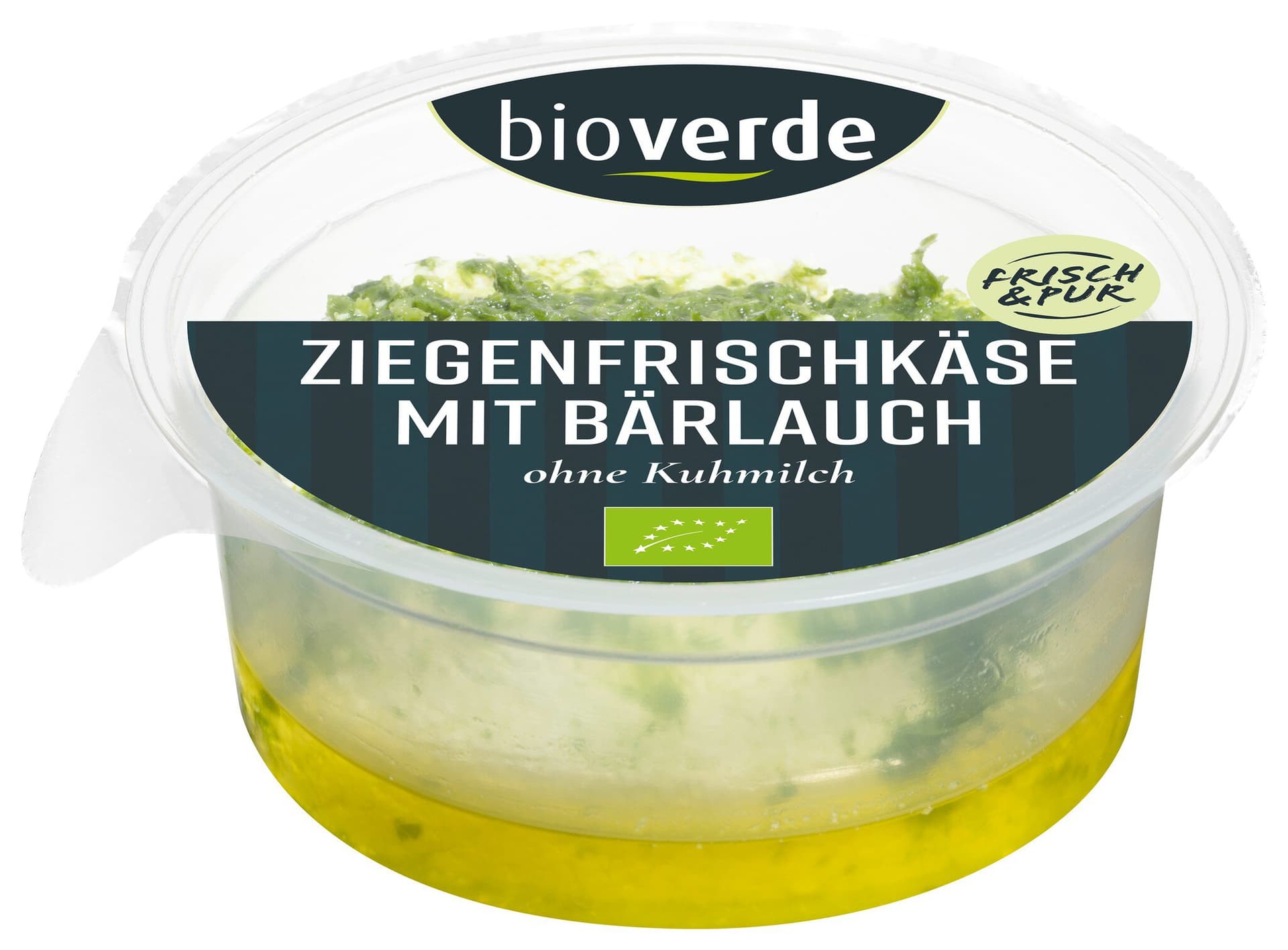 bio-verde Ziegenfrischkäse mit Bärlauch