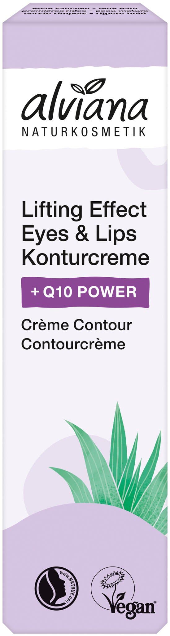 alviana Lifting Effect Eyes & Lips Konturcreme mit Q10