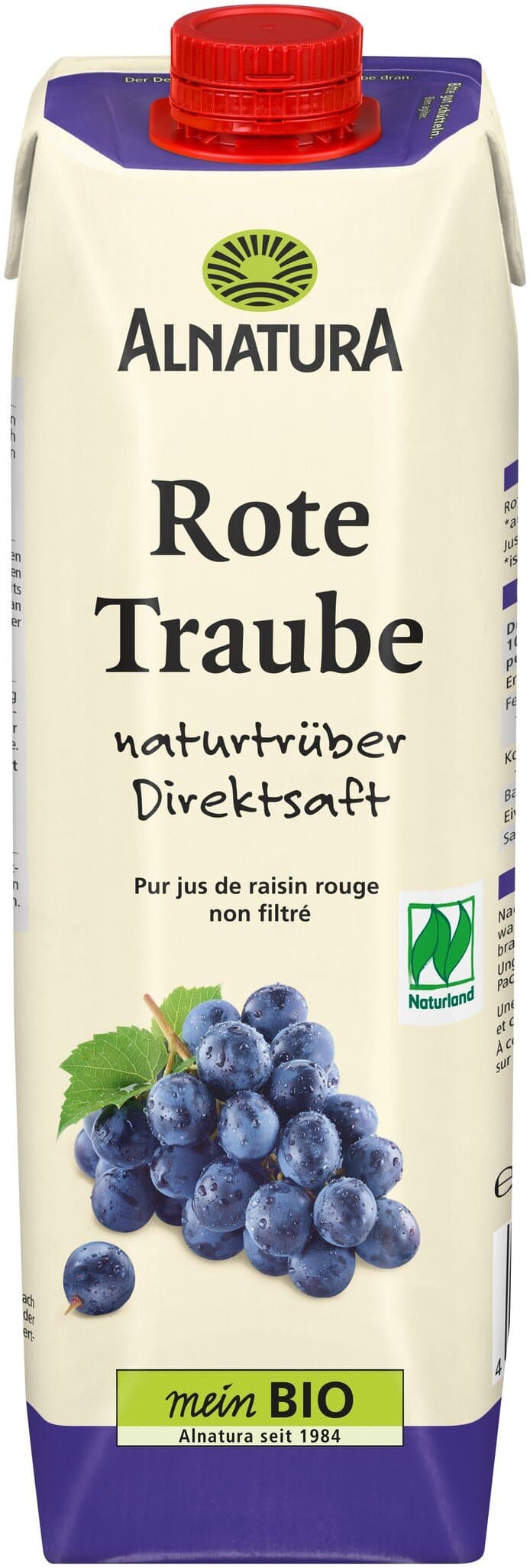 Alnatura Rote-Traube-Direktsaft naturtrüb