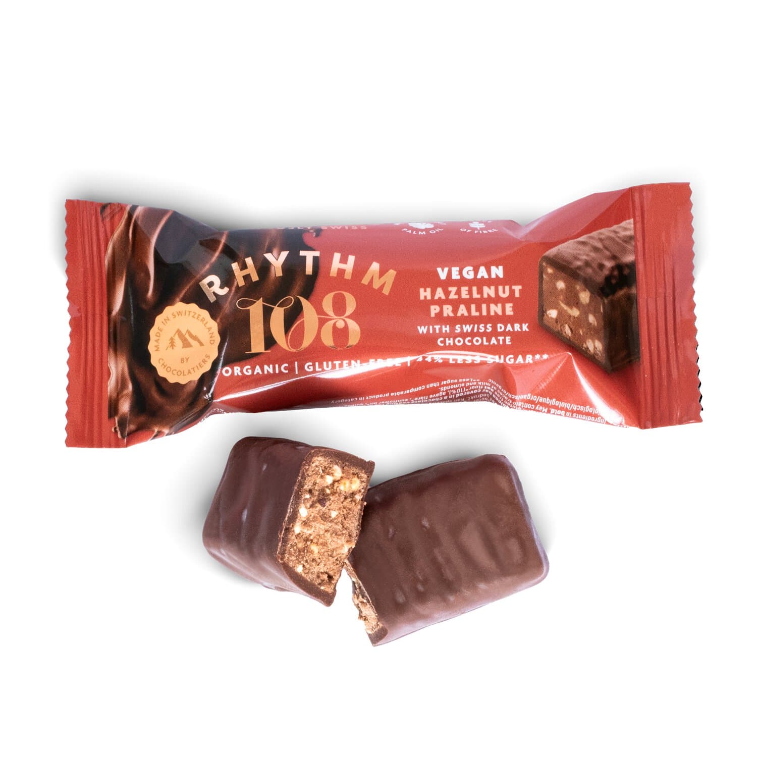 Rhythm 108 Hazelnut Praline Bar
