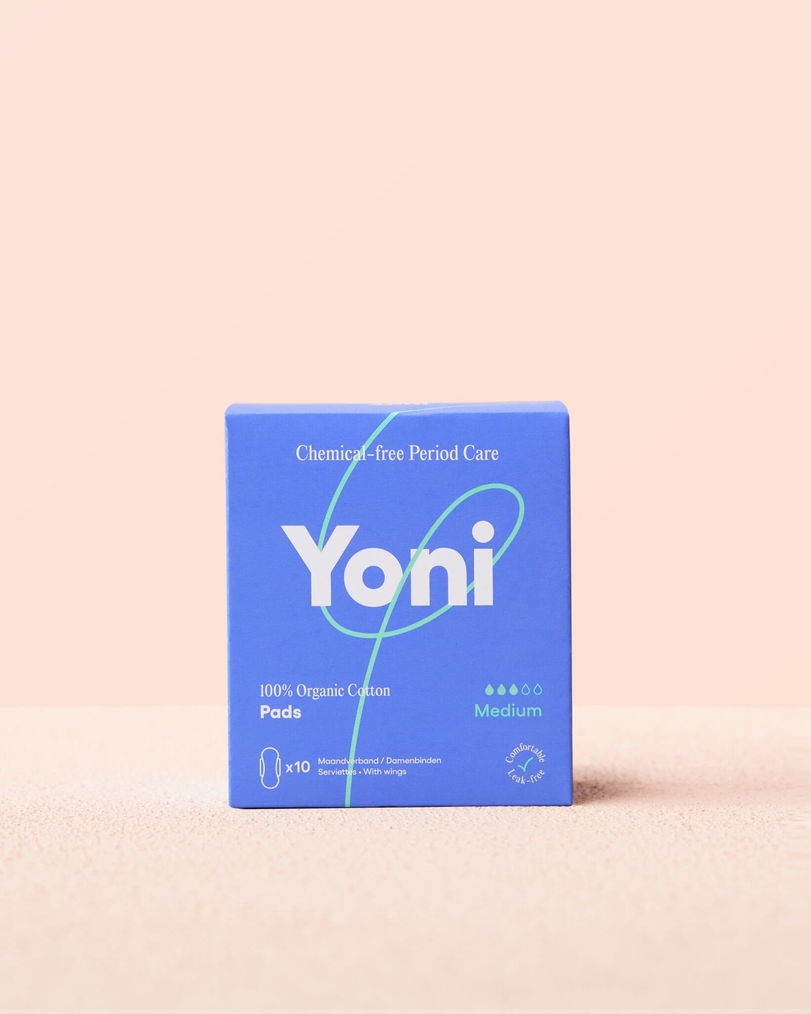 Yoni Binde Normal mit Flügeln