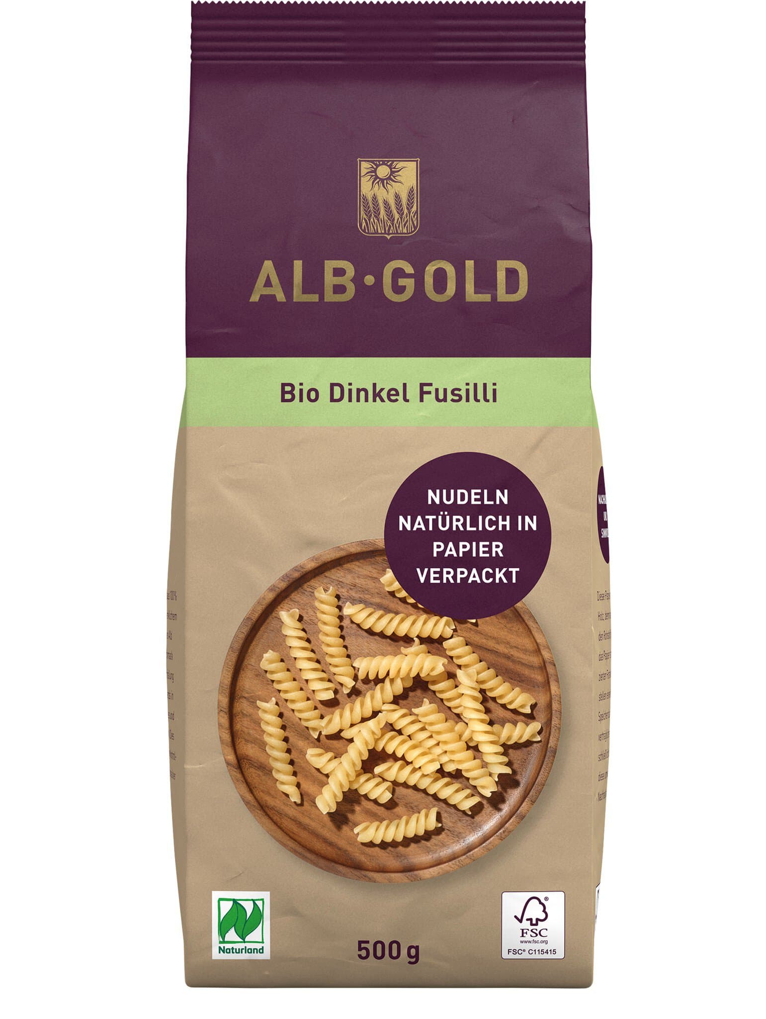 Alb Gold Dinkel Fusilli