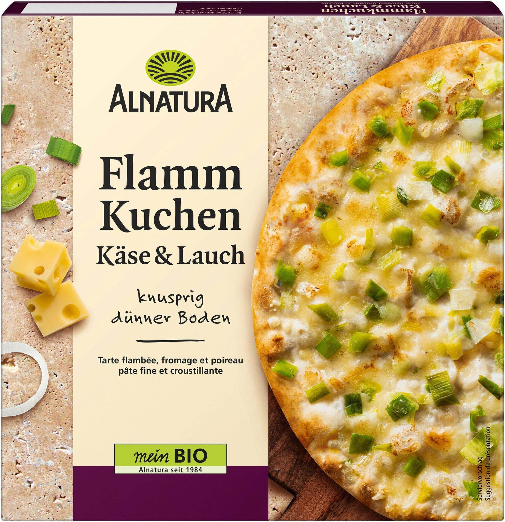 Alnatura Flammkuchen Käse Lauch (TK)