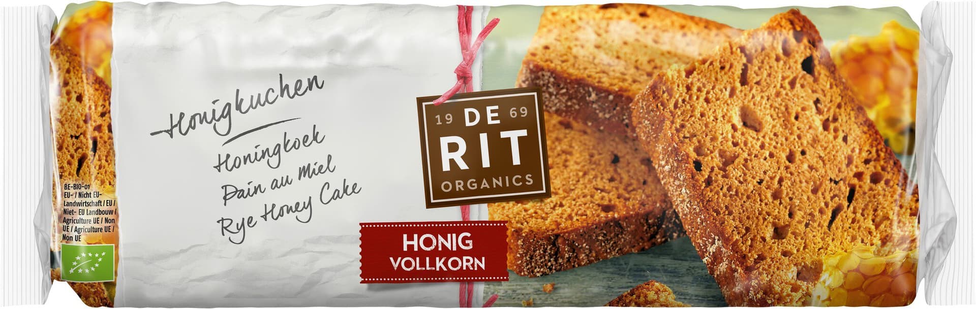 De Rit Vollkorn Honigkuchen