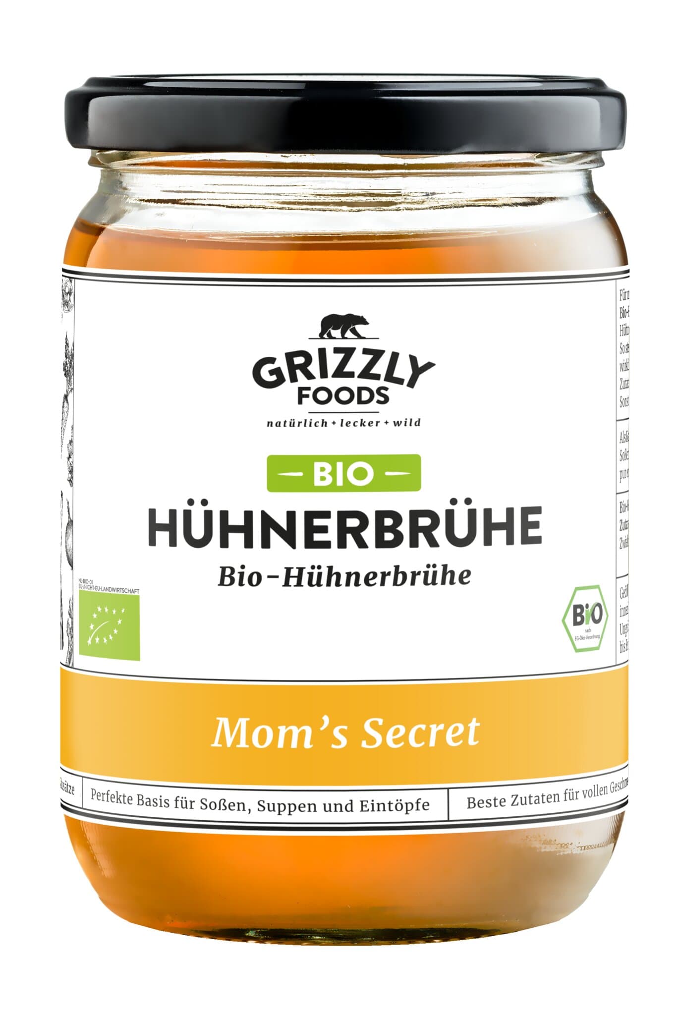 Grizzly Foods Hühner Kraftbrühe