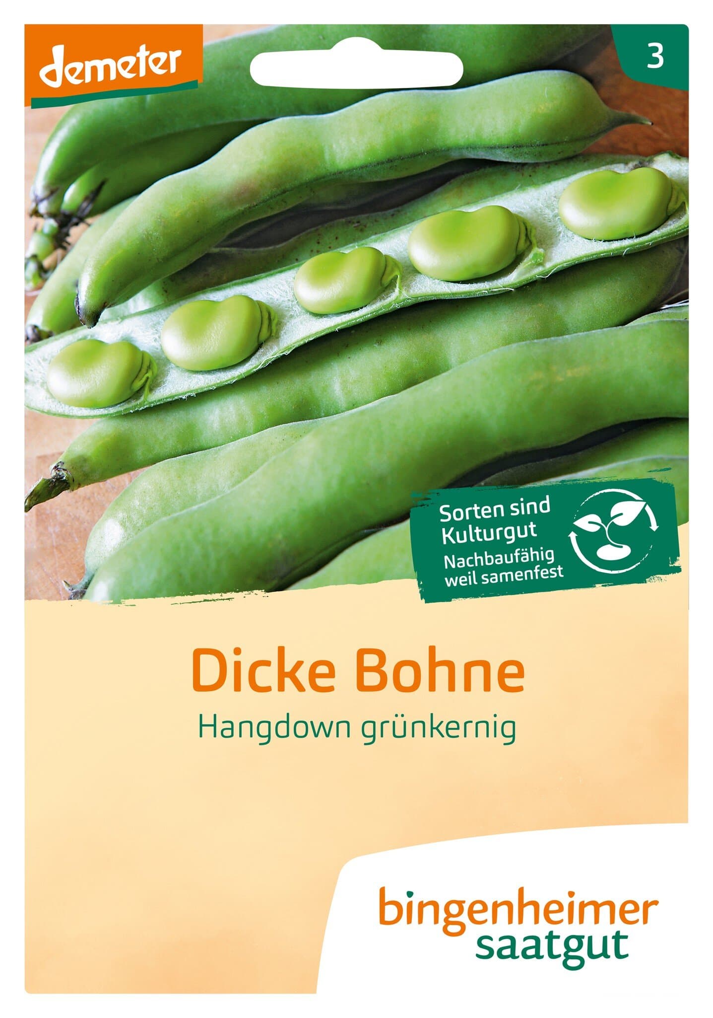 Bingenheimer Saatgut Dicke Bohne (Gemüsesamen)