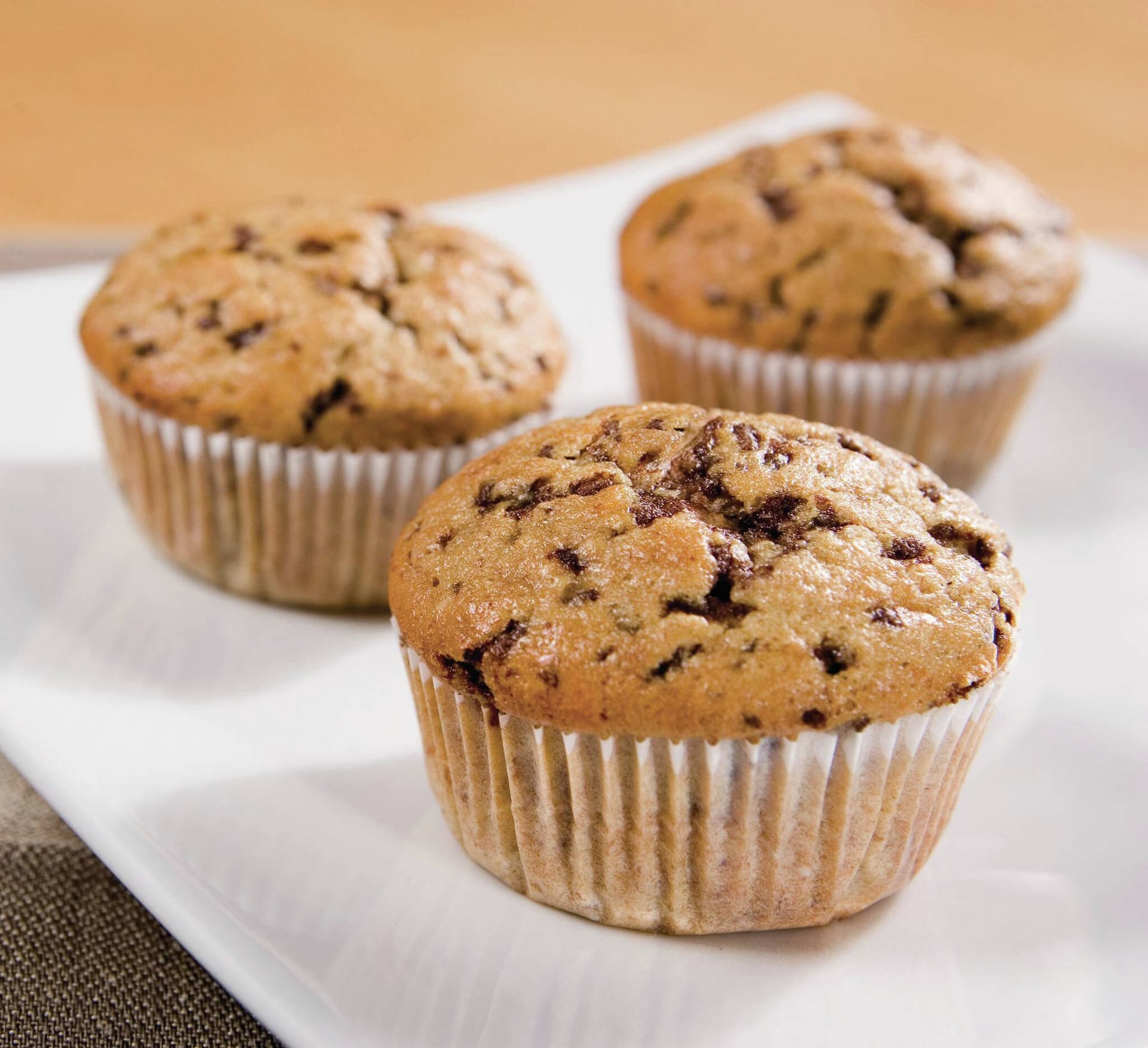 Schokostreusel-Bananen-Muffins
