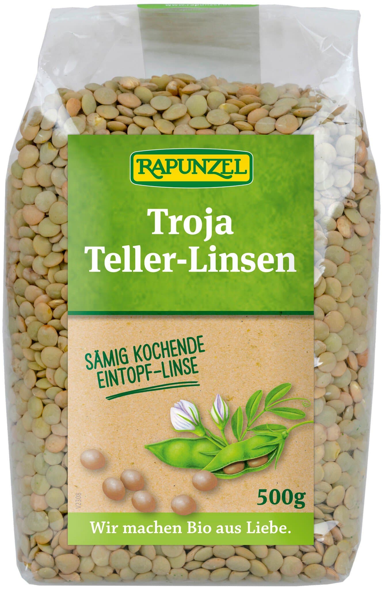 Rapunzel Troja Tellerlinsen