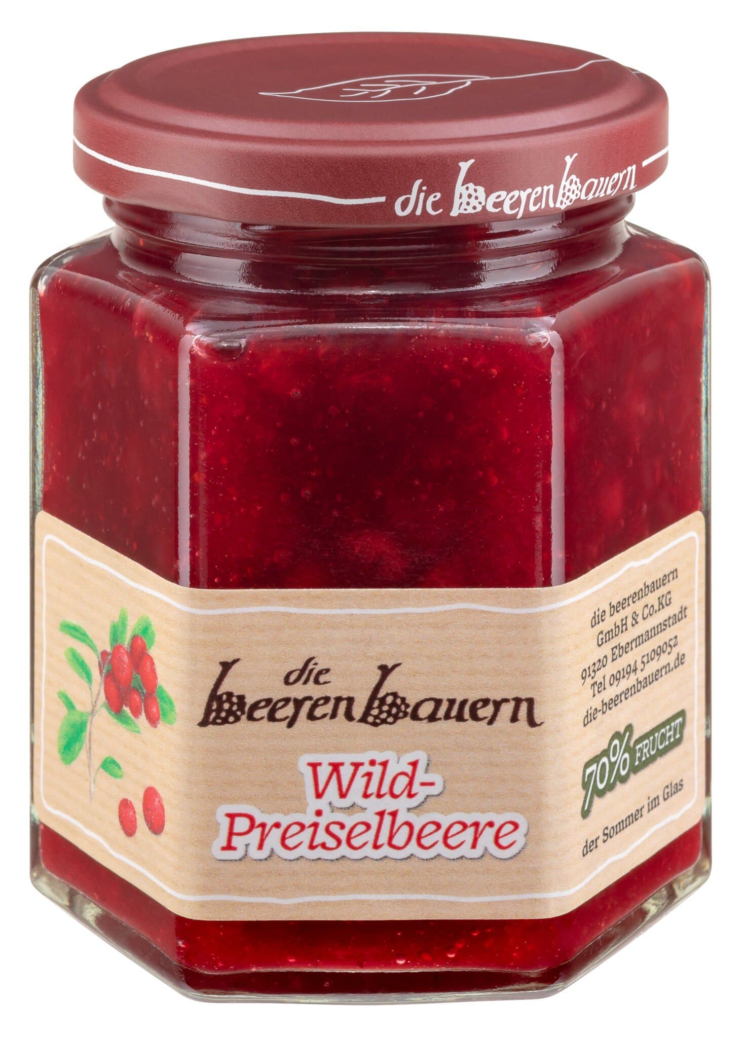 die Beerenbauern Wild-Preiselbeere