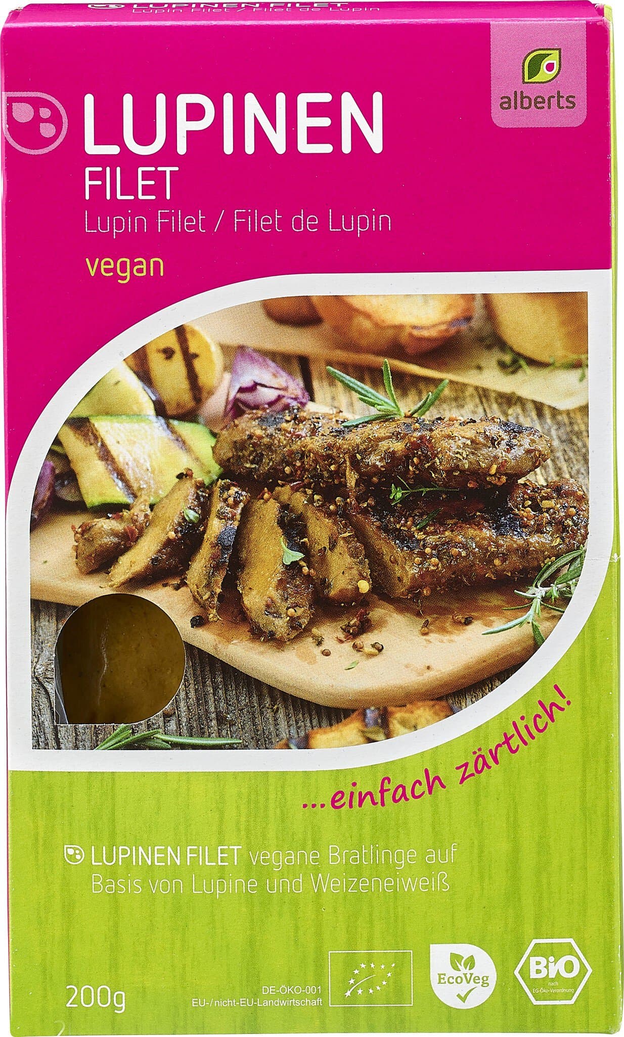 Alberts Lupinenfilet