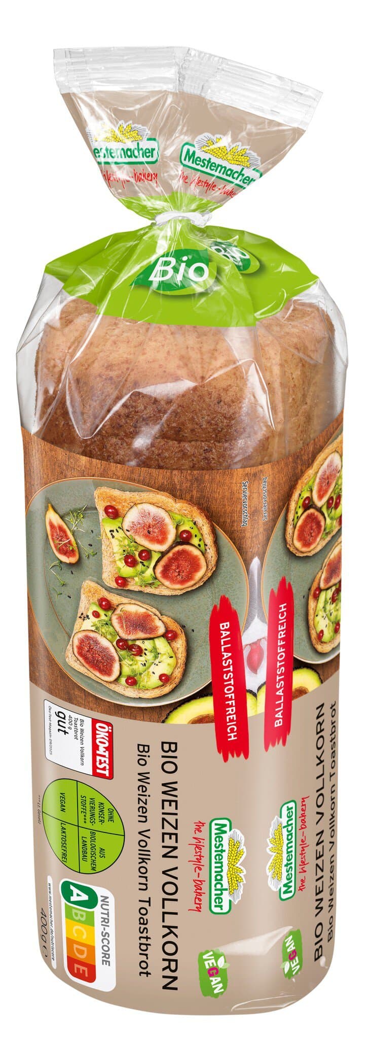 Mestemacher Vollkorn Toastbrot