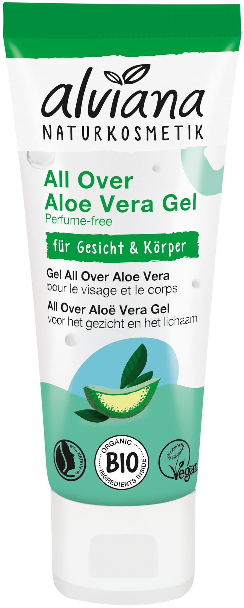 alviana All Over Aloe Vera Gel für Gesicht & Körper