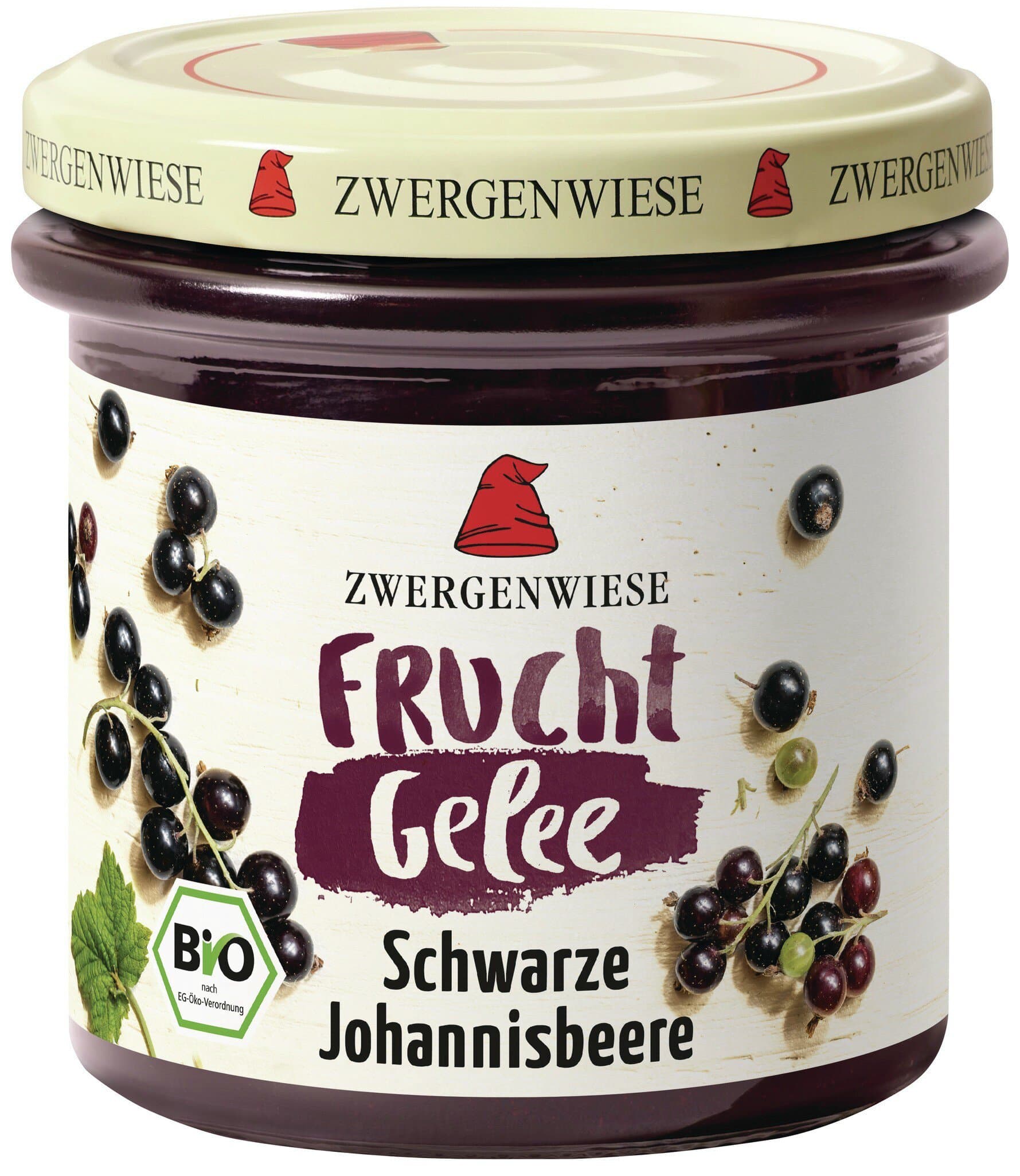 Zwergenwiese Gelee Schwarze Johannisbeere