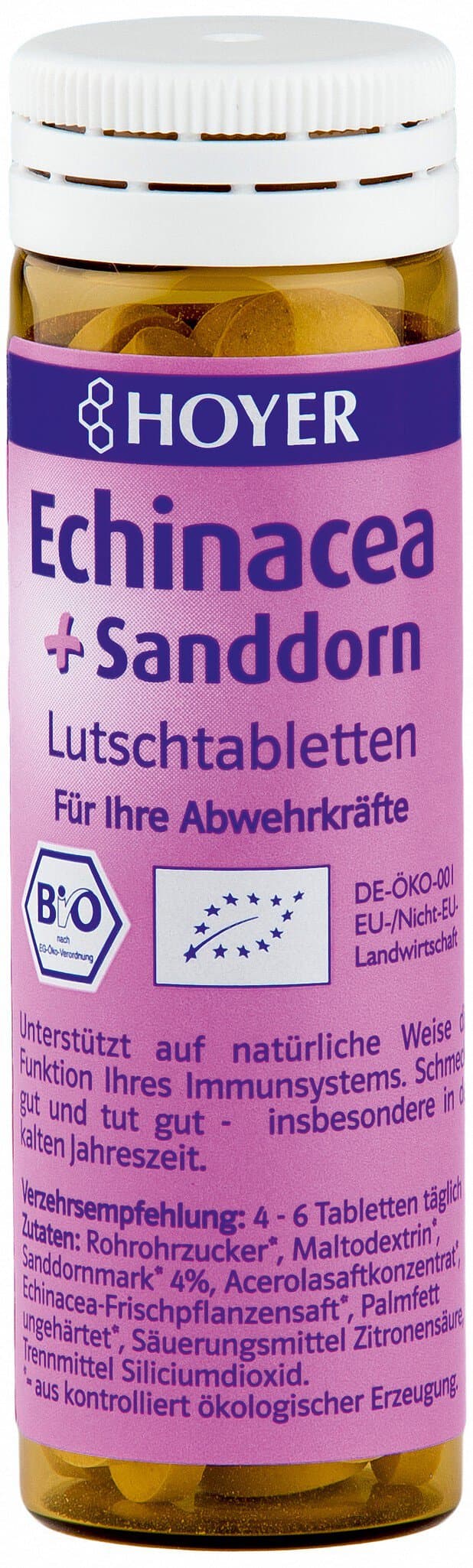 Hoyer Echinacea + Sanddorn Lutschtabletten