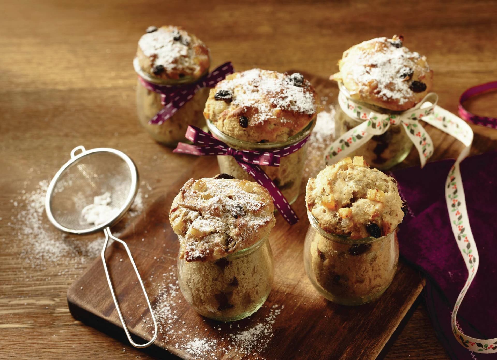 Mini-Stollen im Glas