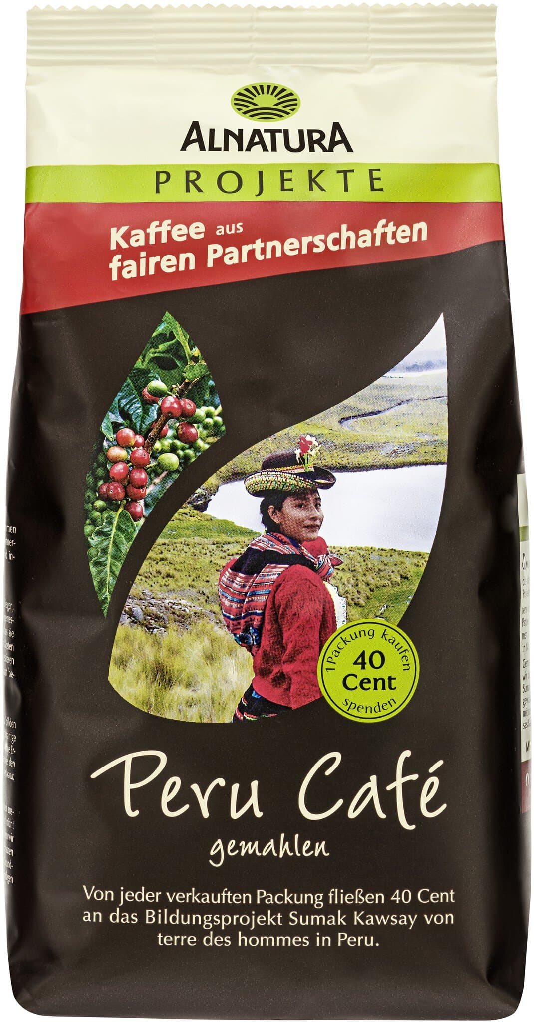 Alnatura Projekte Peru Café gemahlen