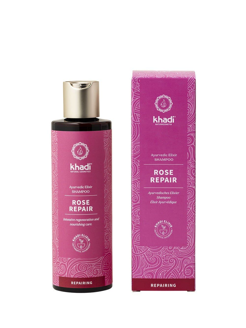 Khadi Ayurvedic Shampoo Rose Repair