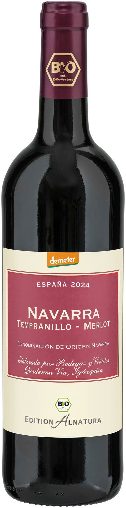 Alnatura Edition Navarra Tempranillo Merlot