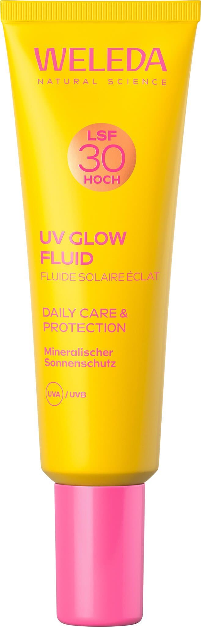 Weleda Glowy UV Fluid LSF 30
