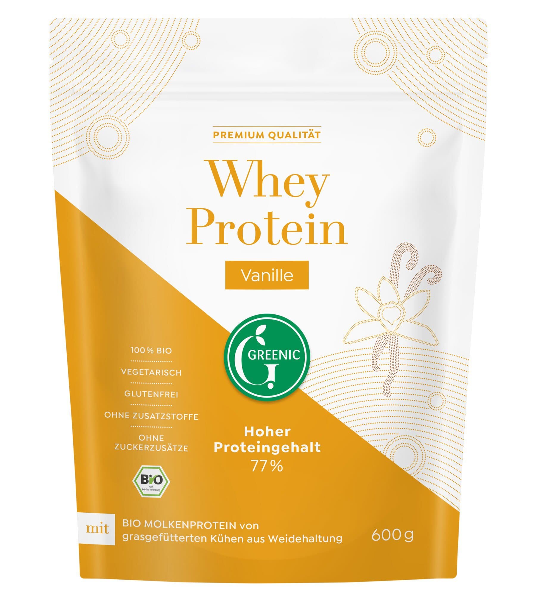 Greenic Whey Protein Vanille