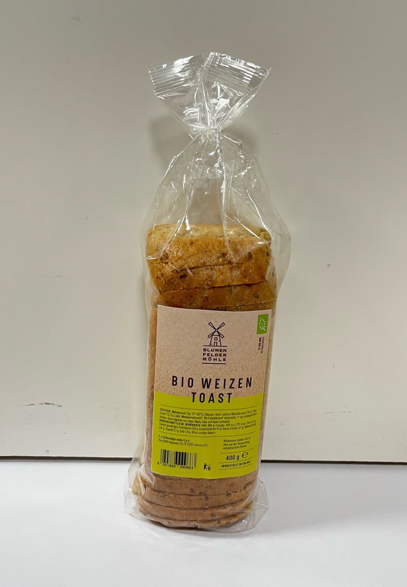 Antike Mühle Weizen Toastbrot