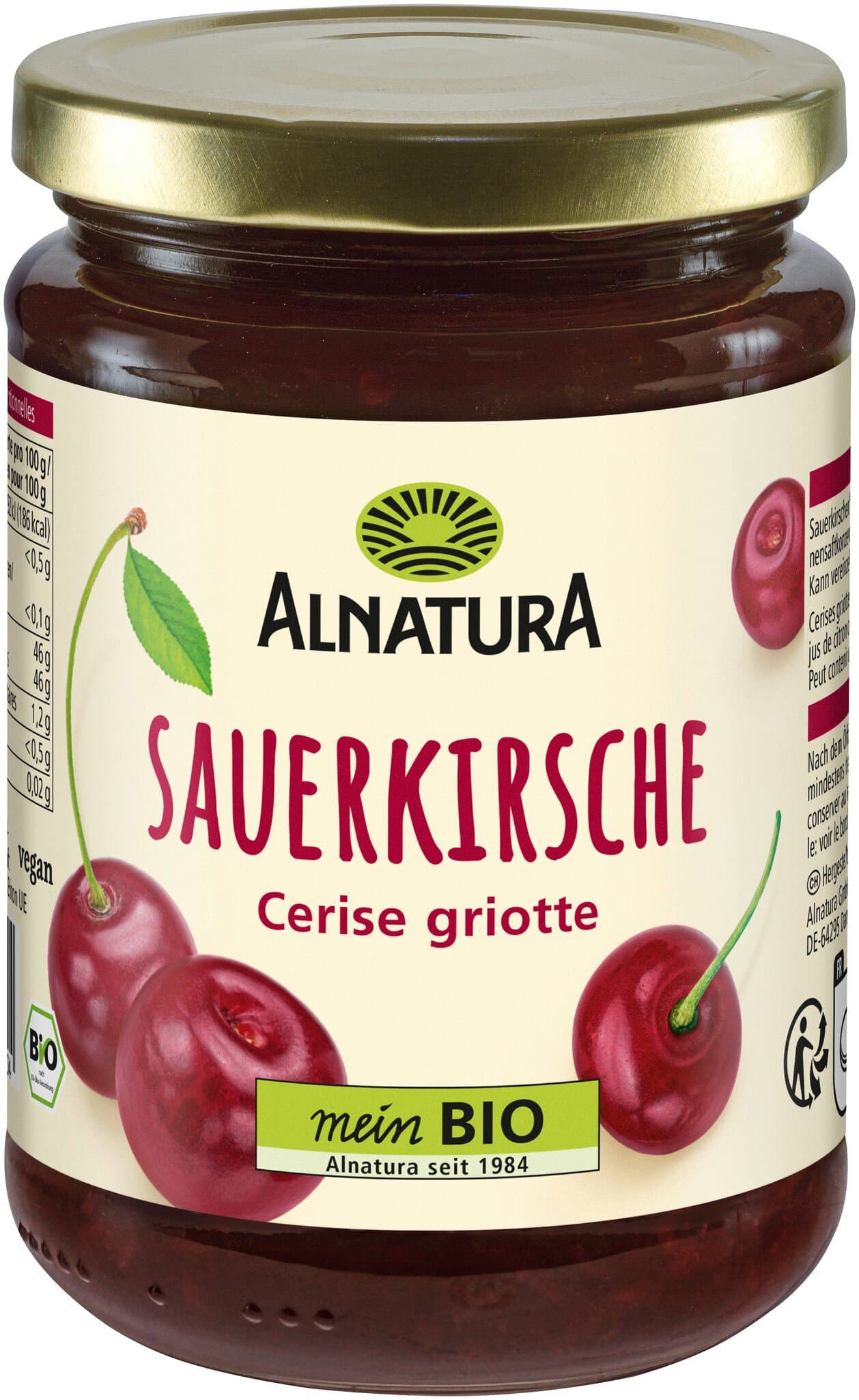 Alnatura Fruchtaufstrich Sauerkirsche