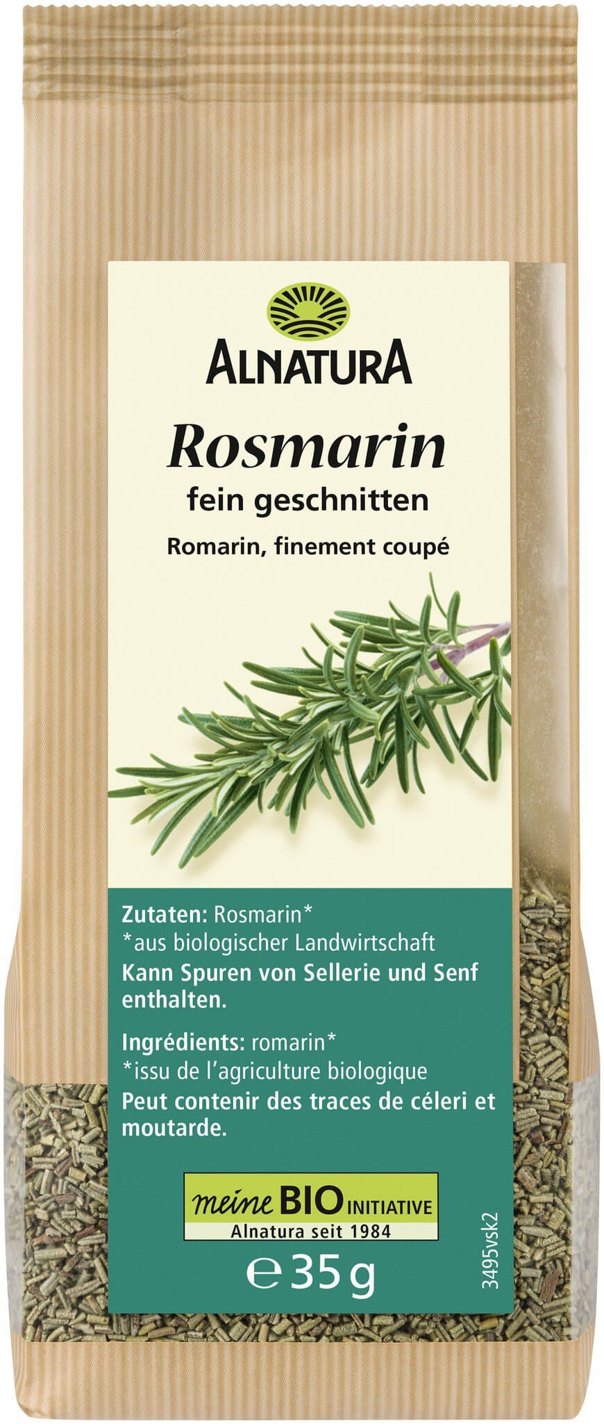 Alnatura Rosmarin fein geschnitten
