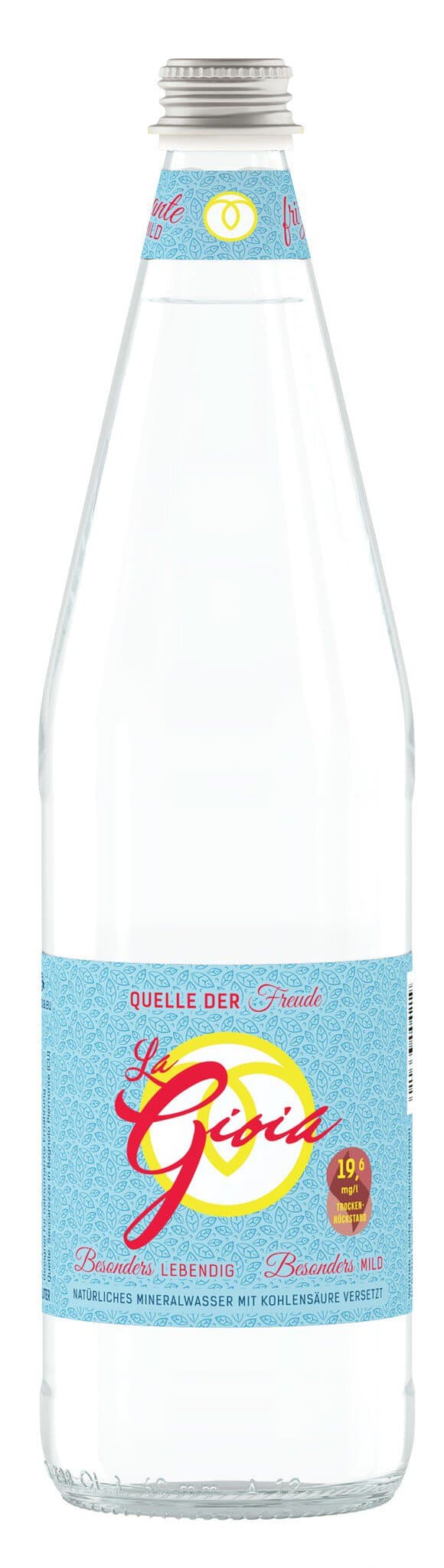 La Gioia Mineralwasser mit Kohlensäure