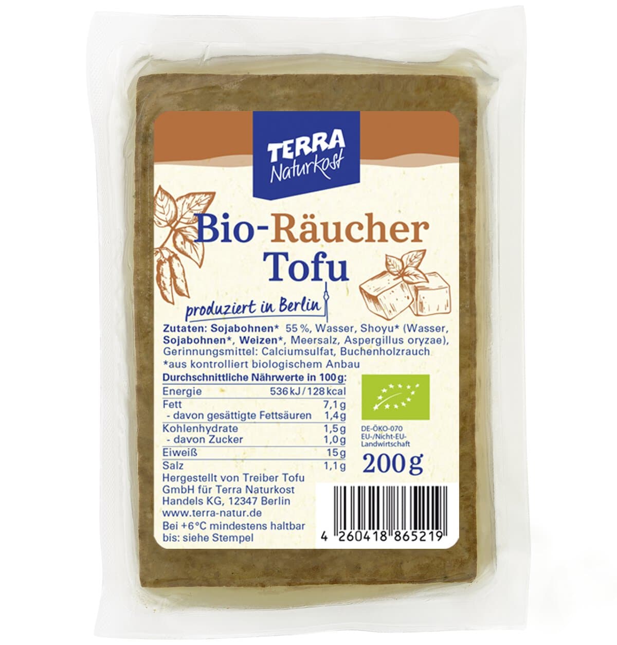 Terra Naturkost Räuchertofu