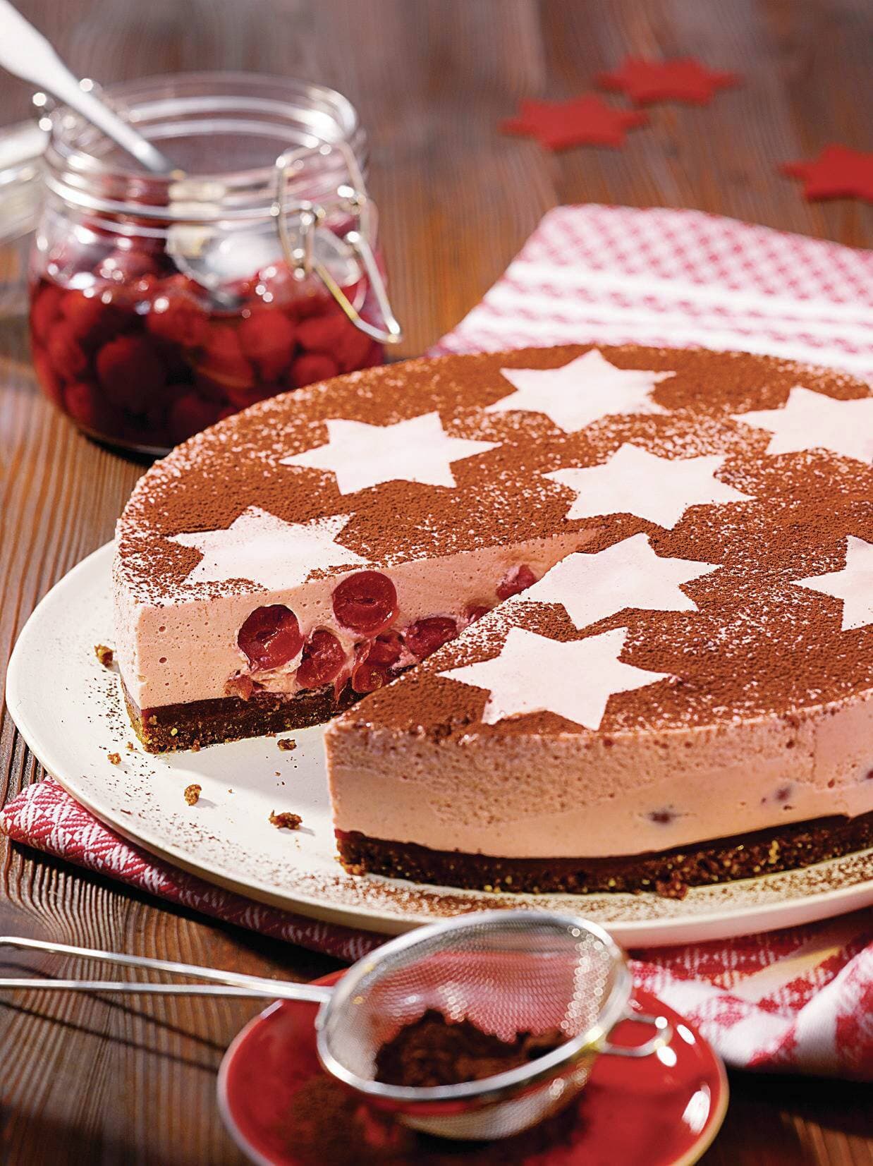 Spekulatius-Kirschtorte