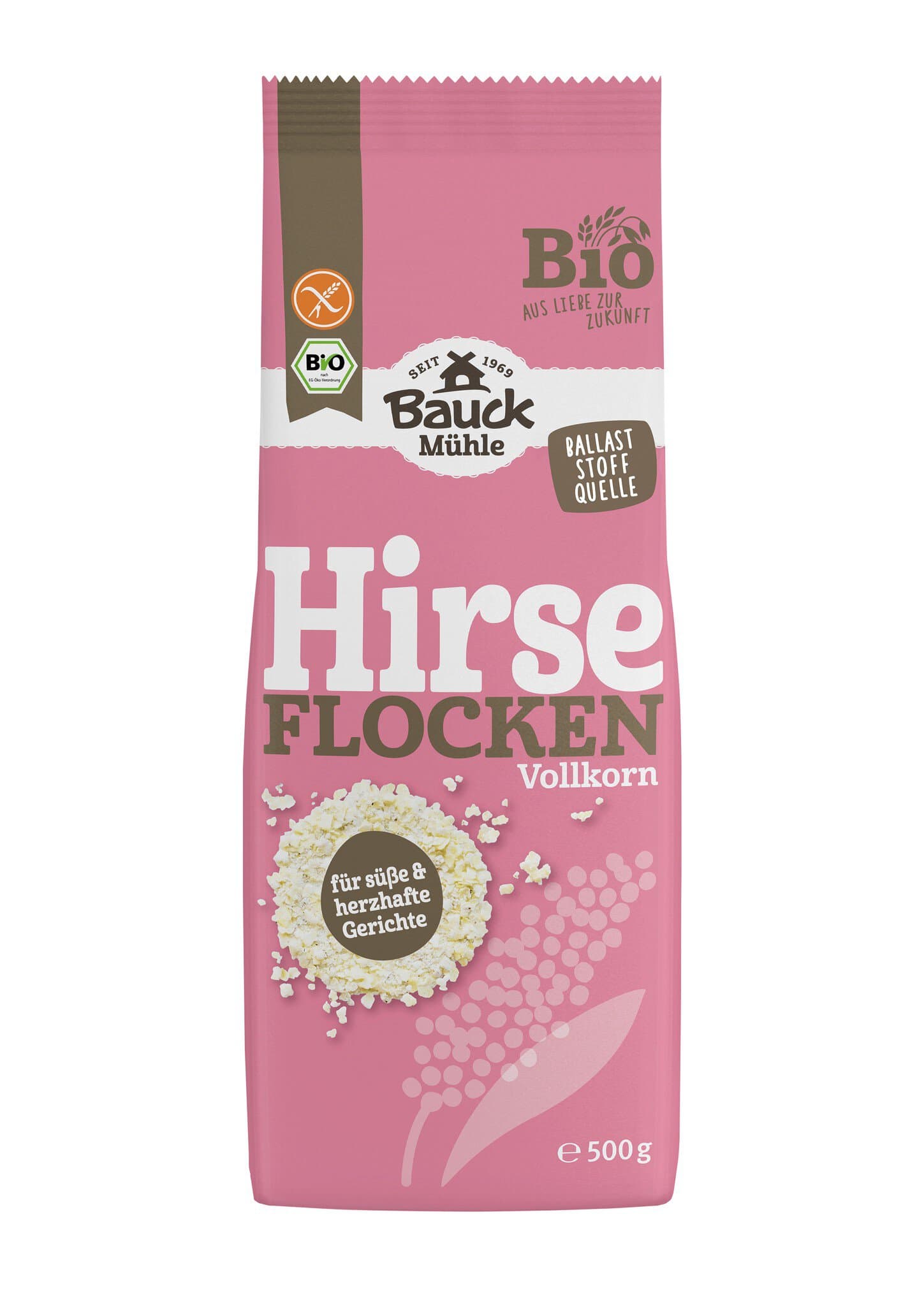 Bauckmühle Hirseflocken glutenfrei