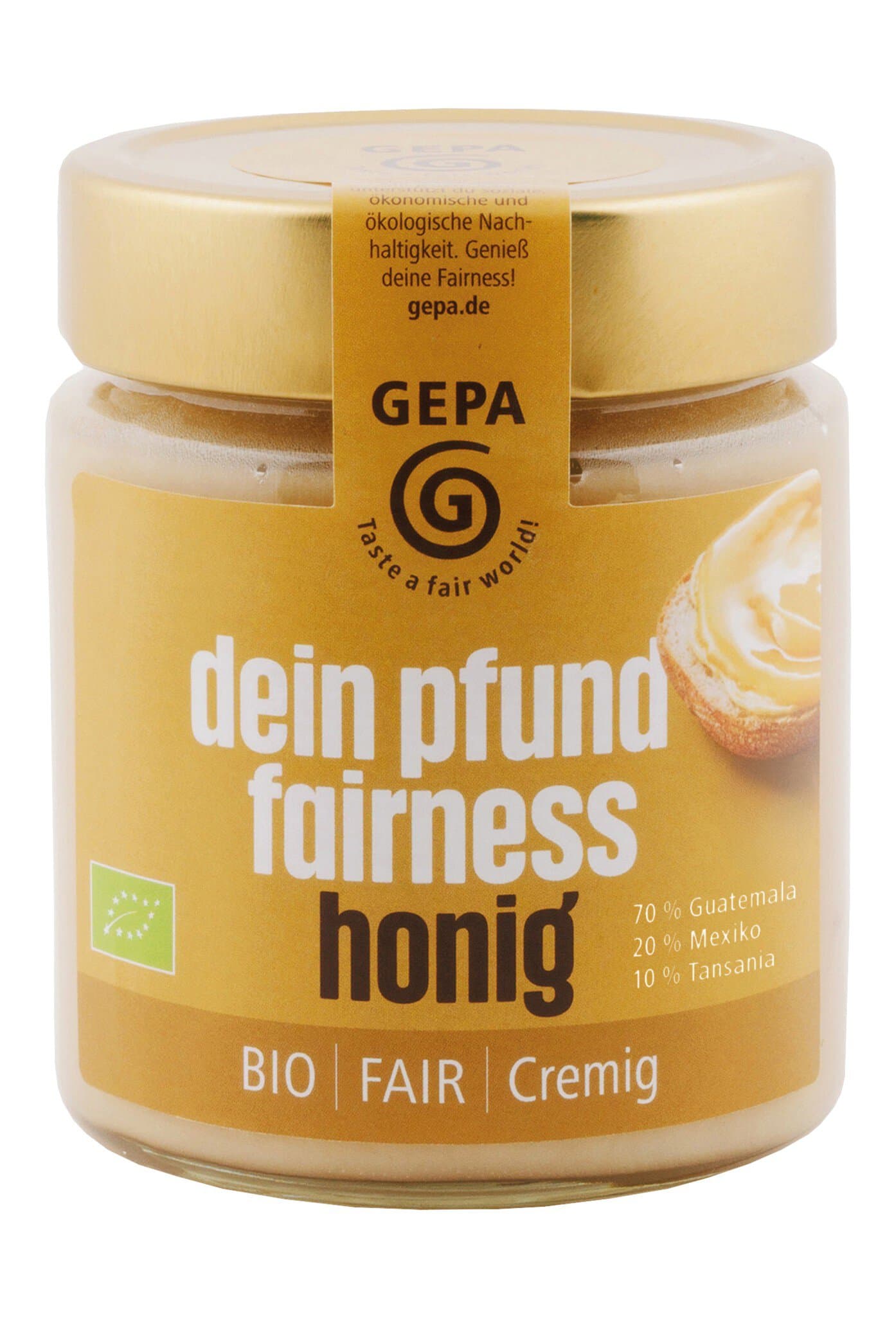 Gepa Faires Pfund Honig Cremig